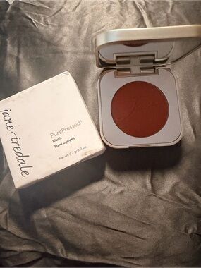 Jane Iredale pure pressed Blush Compact w/mirror in Sunset color NWT